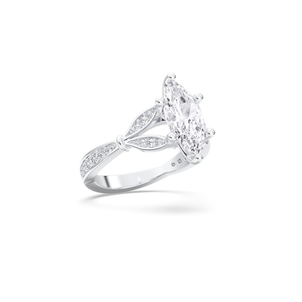 Fancy marquise ring