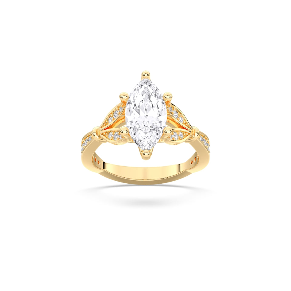 Fancy marquise ring