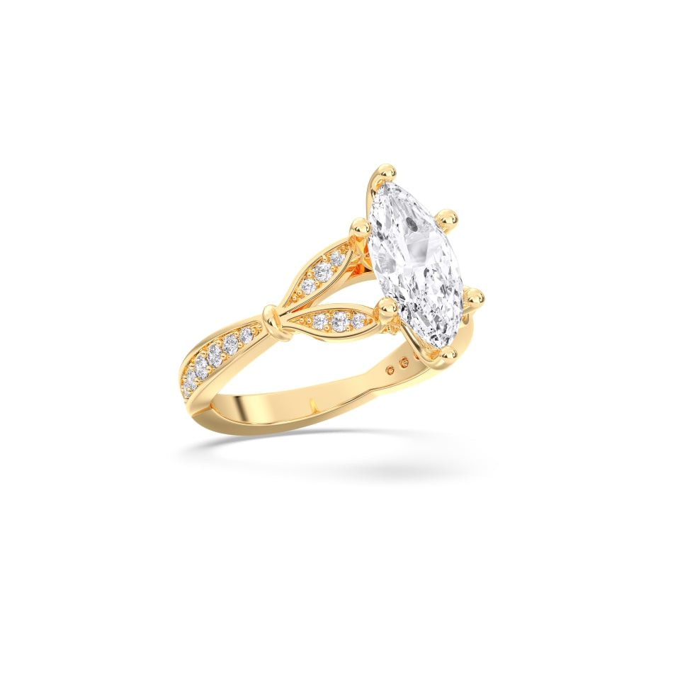 Fancy marquise ring