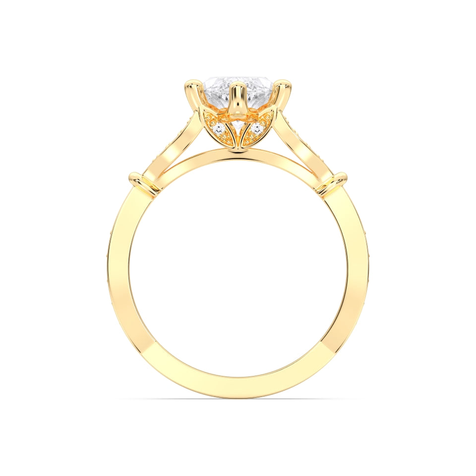 Fancy marquise ring