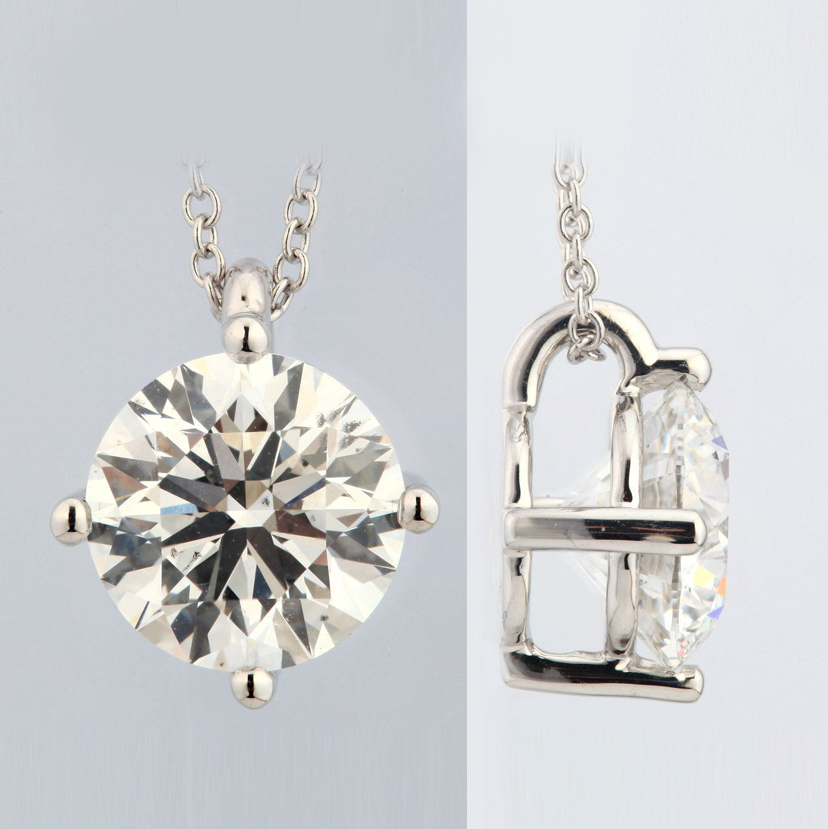 Solitaire pendant 0.47 ct