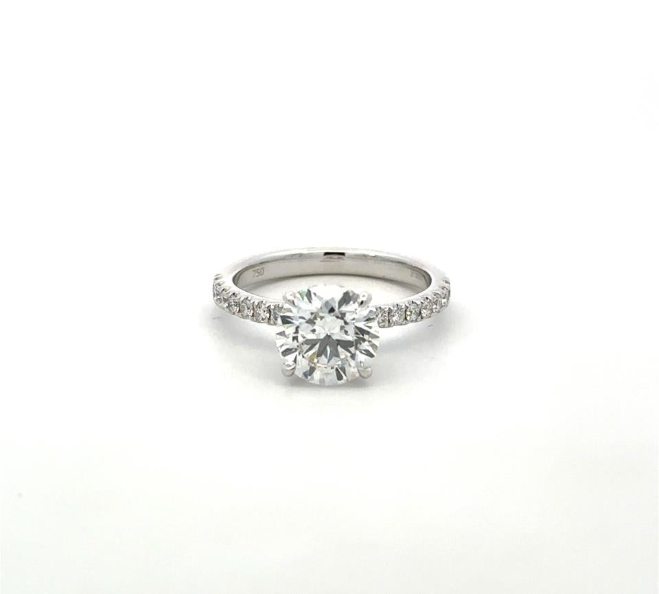 Hidden halo ring