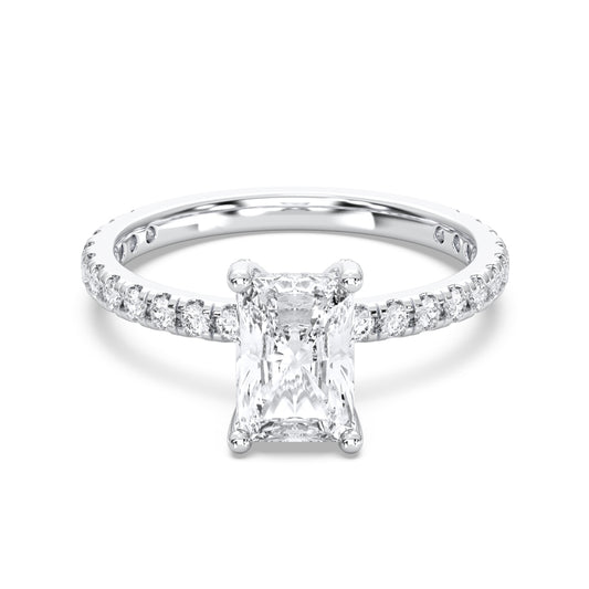 Hidden halo radiant ring