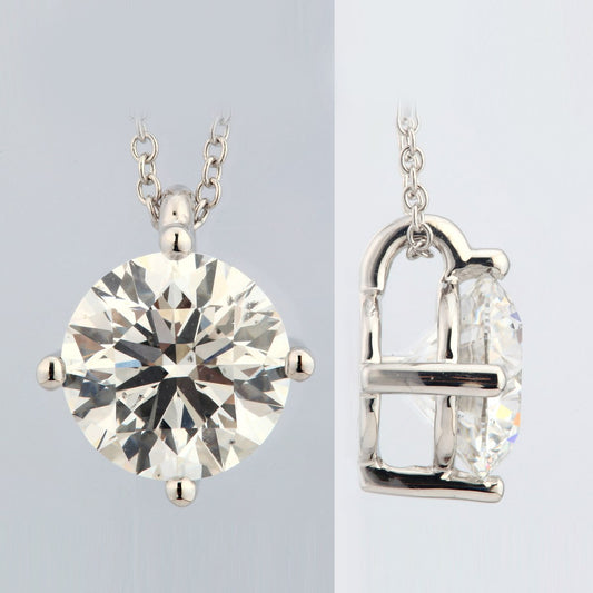 Solitaire pendant 1.00 ct