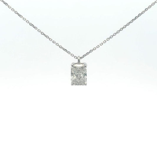 Raiant pendant 1.08 ct