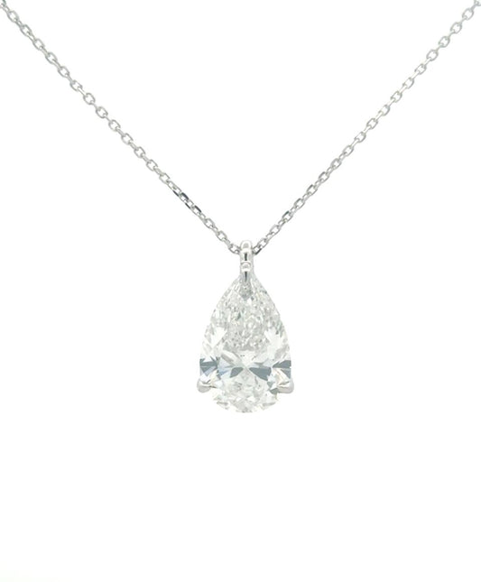 Pear pendant 1.10 ct